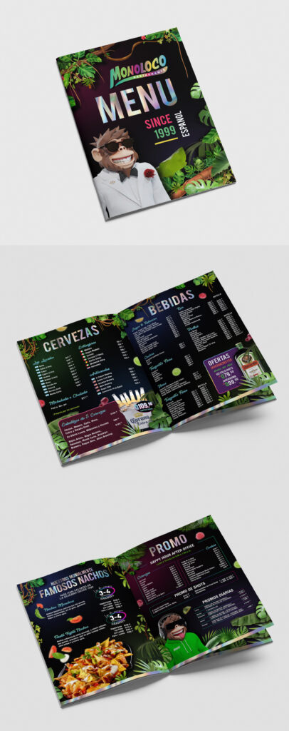 Menu Design - portfolio - 1