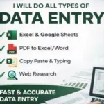 I can do your work As Soon as possible Depending on your data - Remote