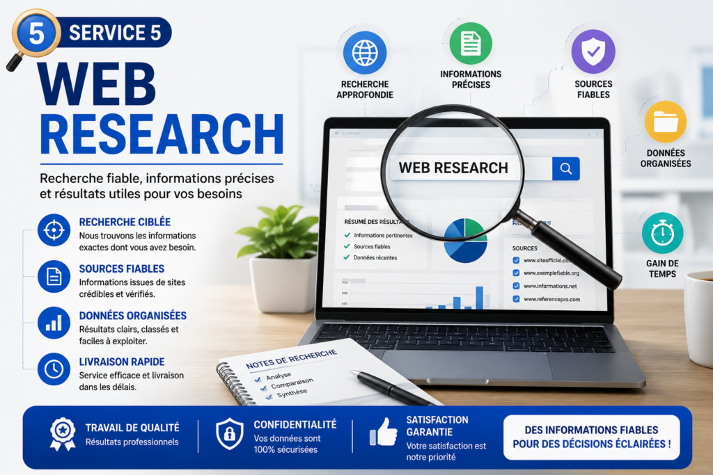 I will do web research and data collection - portfolio - 0