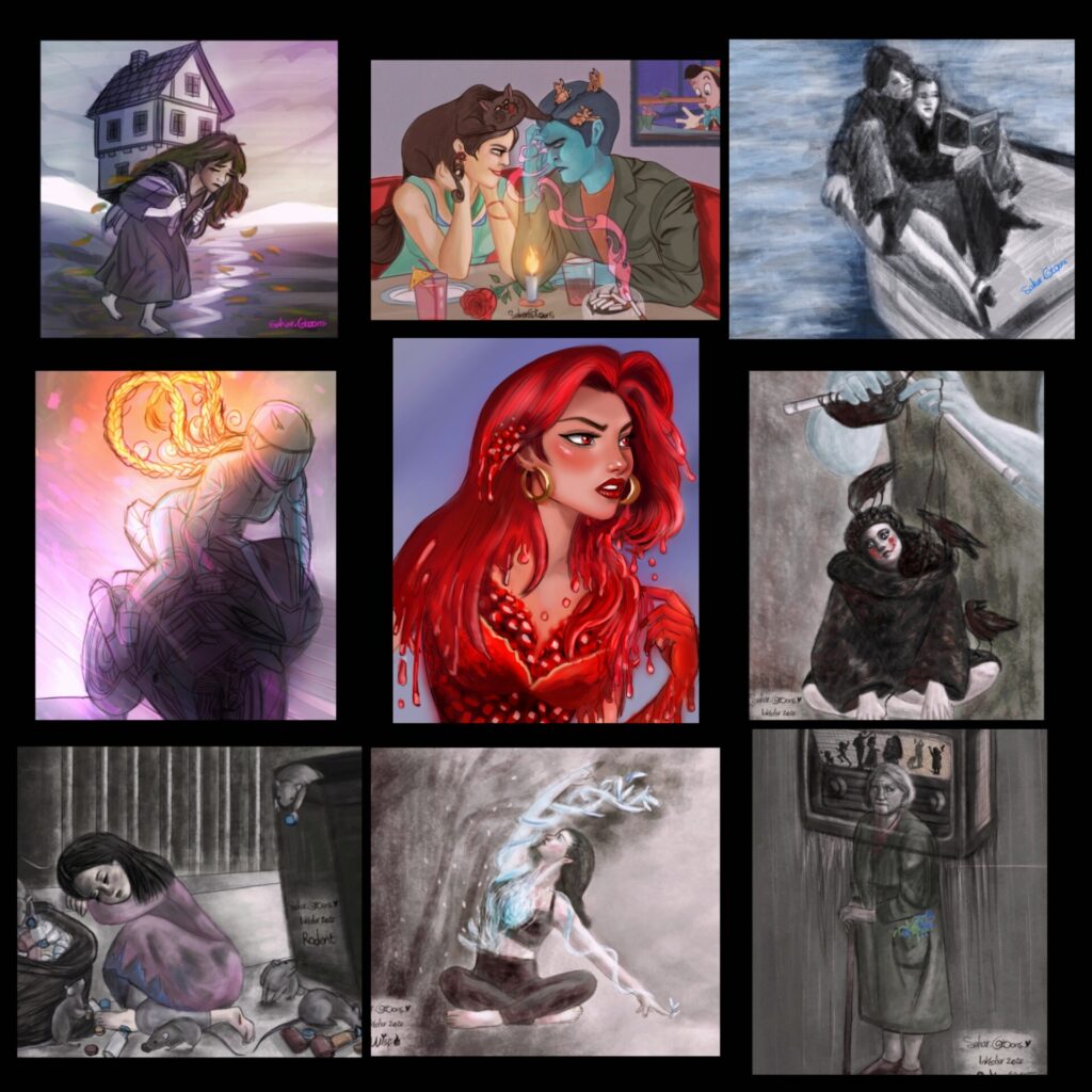 Je vais créer une illustration - portfolio - 0