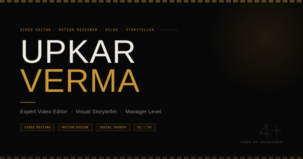 Upkar Verma - portfolio - 0