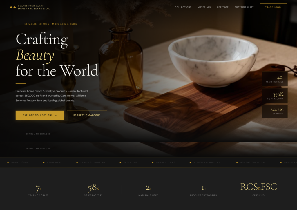 Je vais créer un design de pages d’atterrissage et un développement de sites web business à forte conversion - portfolio - 1