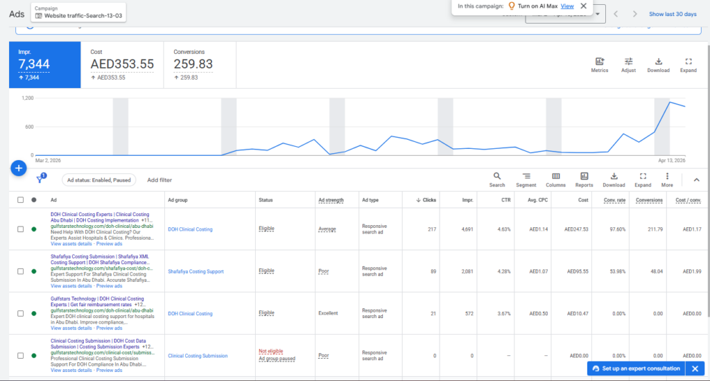 Je vais lancer Google Ads pour votre entreprise - portfolio - 0