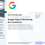 Digital Marketing and E-Commerce