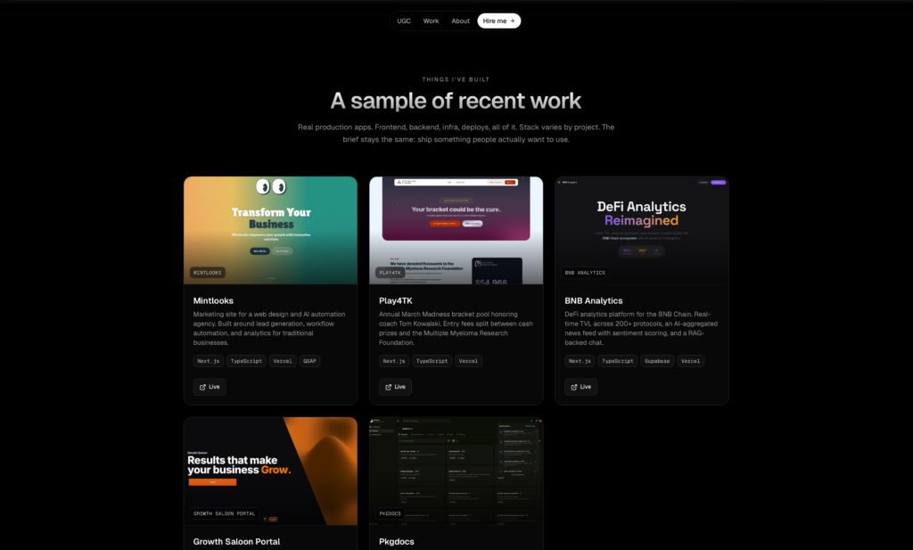 MintLooks LLC - portfolio - 1