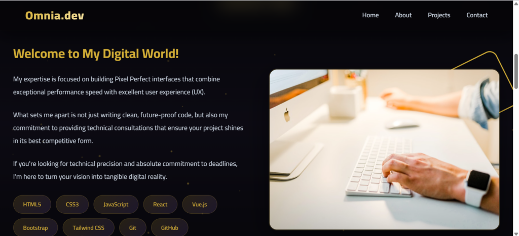 👤 Software Engineer Professional Portfolio - portfolio - 1