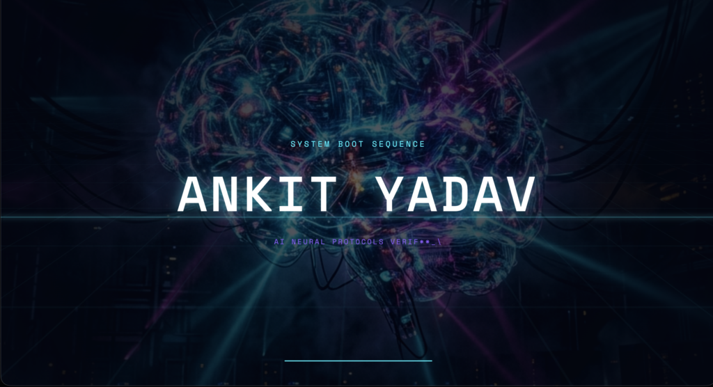 Ankit Kumar - portfolio - 0