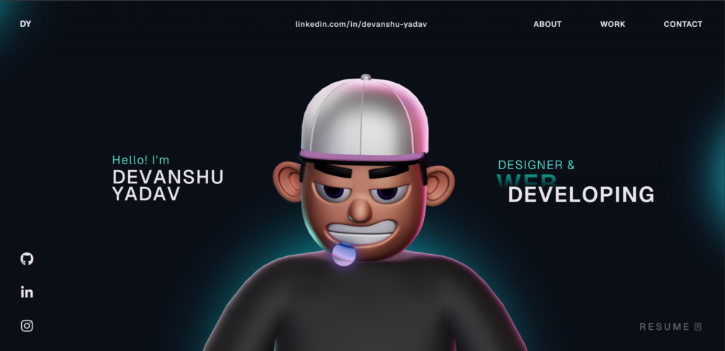 Devanshu Yadav - portfolio - 1