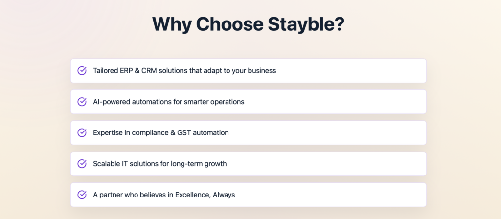 Stayble Solutions Private Limited - portfolio - 0