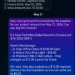 Automated AI Data & Invoice Parser Bot (Make.com)