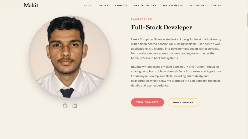 Mohit Parmar - portfolio - 0