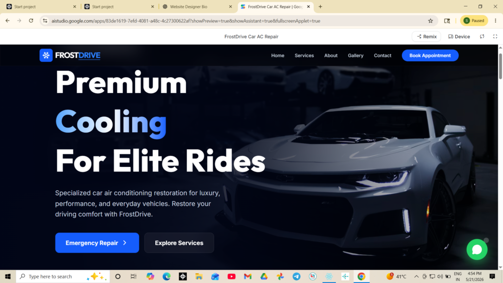 I am a webdesigner - portfolio - 1