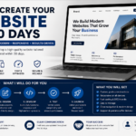 Je créerai votre site web en 30 jours - À distance