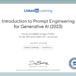 Introduction à l’ingénierie des prompts pour l’IA générative (2023)