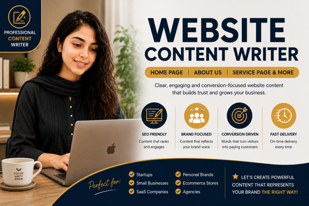Je serai votre rédacteur professionnel de contenu pour sites web | Texte SEO à forte conversion - portfolio - 0