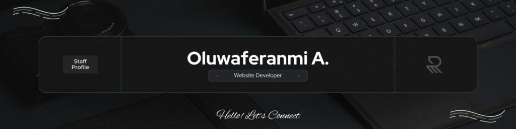 Oluwaferanmi Emmanuel - cover
