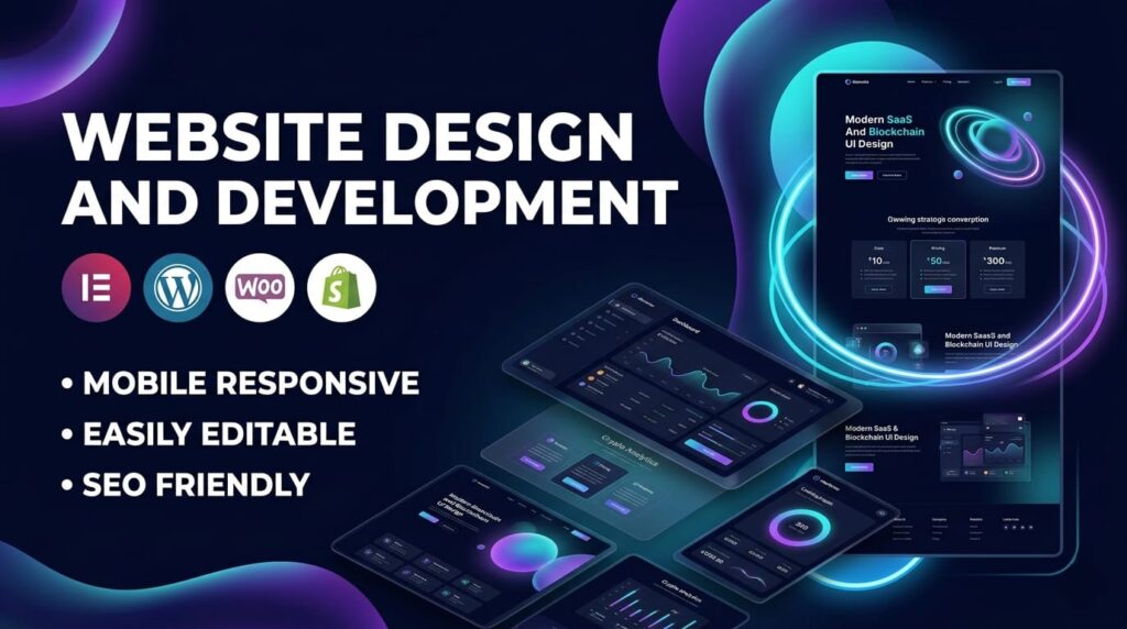 I will create a modern responsive custom website for your business - portfolio - 1