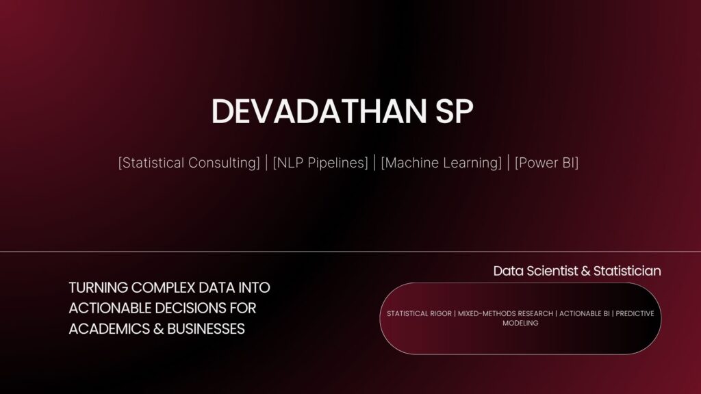DEVADATHAN S P - الغلاف