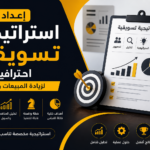 Preparing a professional marketing strategy to increase sales and growth