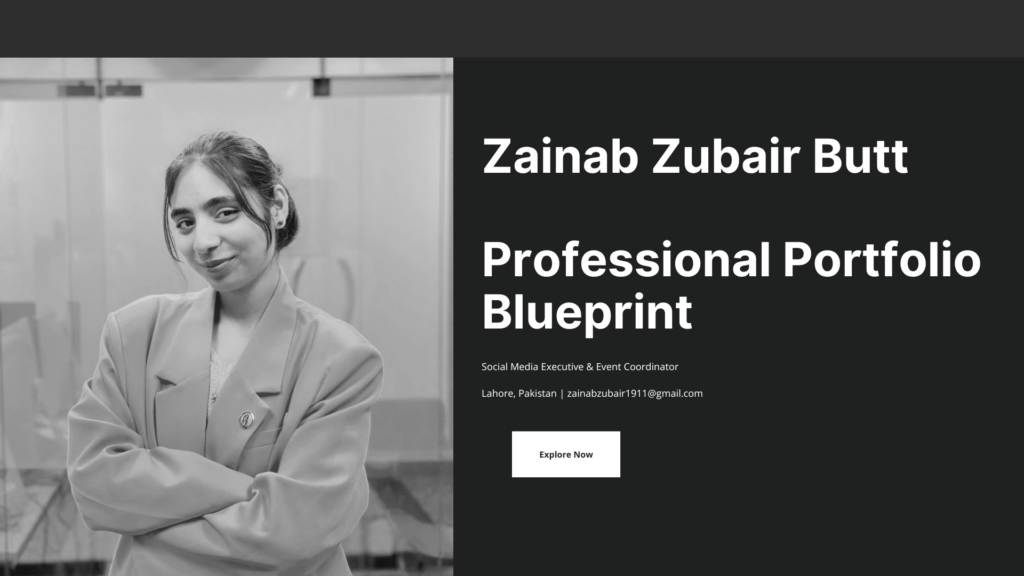 Zainab Zubair - portfolio - 2