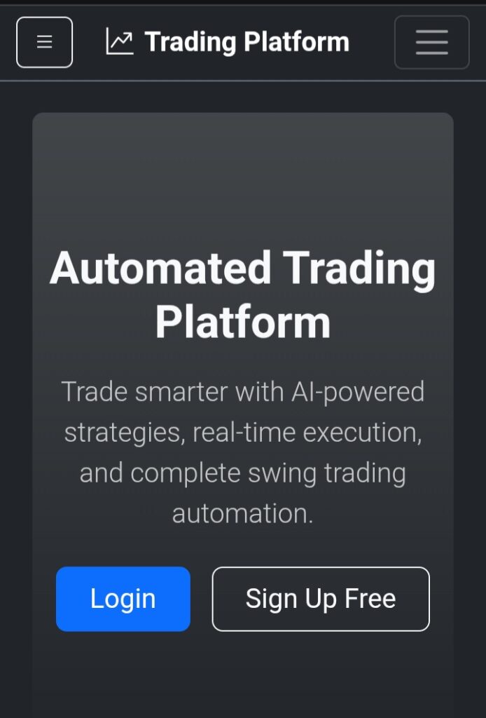 Forex AI trading automation application - portfolio - 2