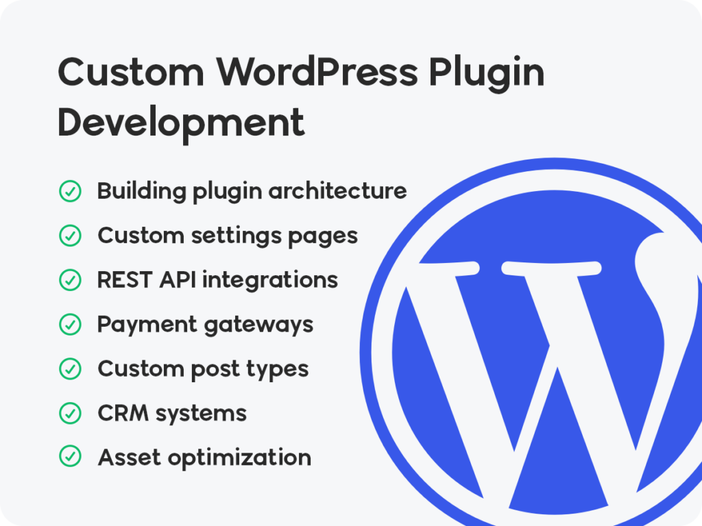 Développement personnalisé de plugins WordPress - portfolio - 0