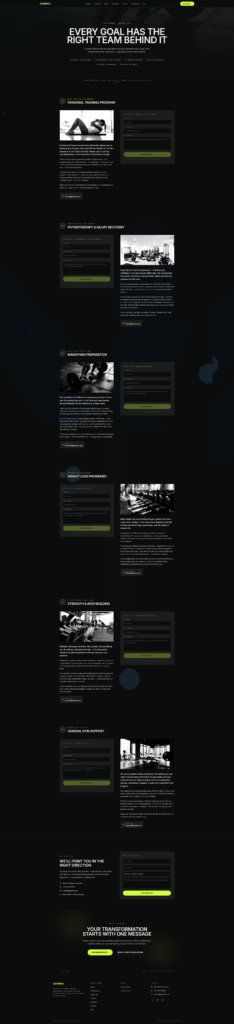 Je créerai un site web pour vous dans une semaine - portfolio - 1