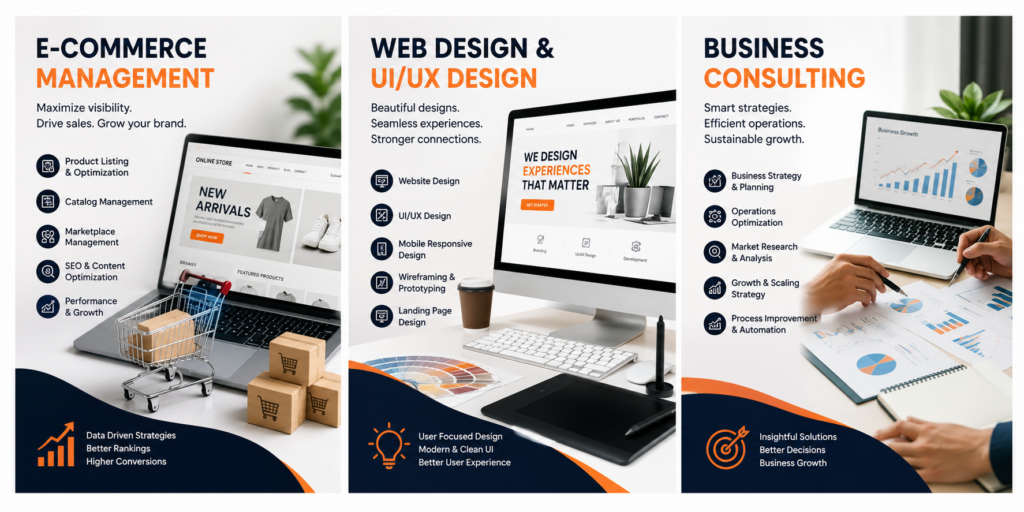 I will create E-commerce website along with listings and Catalogue - portfolio - 0
