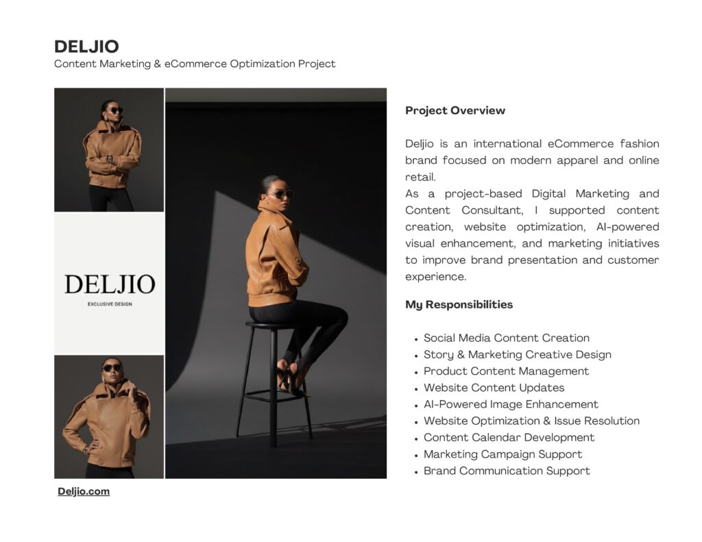 Website Content & Product Page Optimization - portfolio - 1