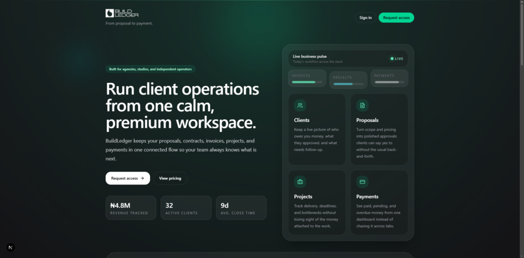 سأطور نظام إدارة أعمال مخصص (CRM، ERP، منصة SaaS) - portfolio - 0