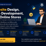 Conception et développement professionnels de sites web pour entreprises, entreprises et boutiques en ligne - À distance