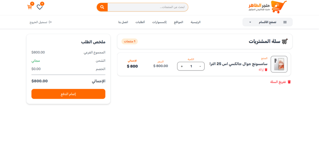 Web Developer - portfolio - 1