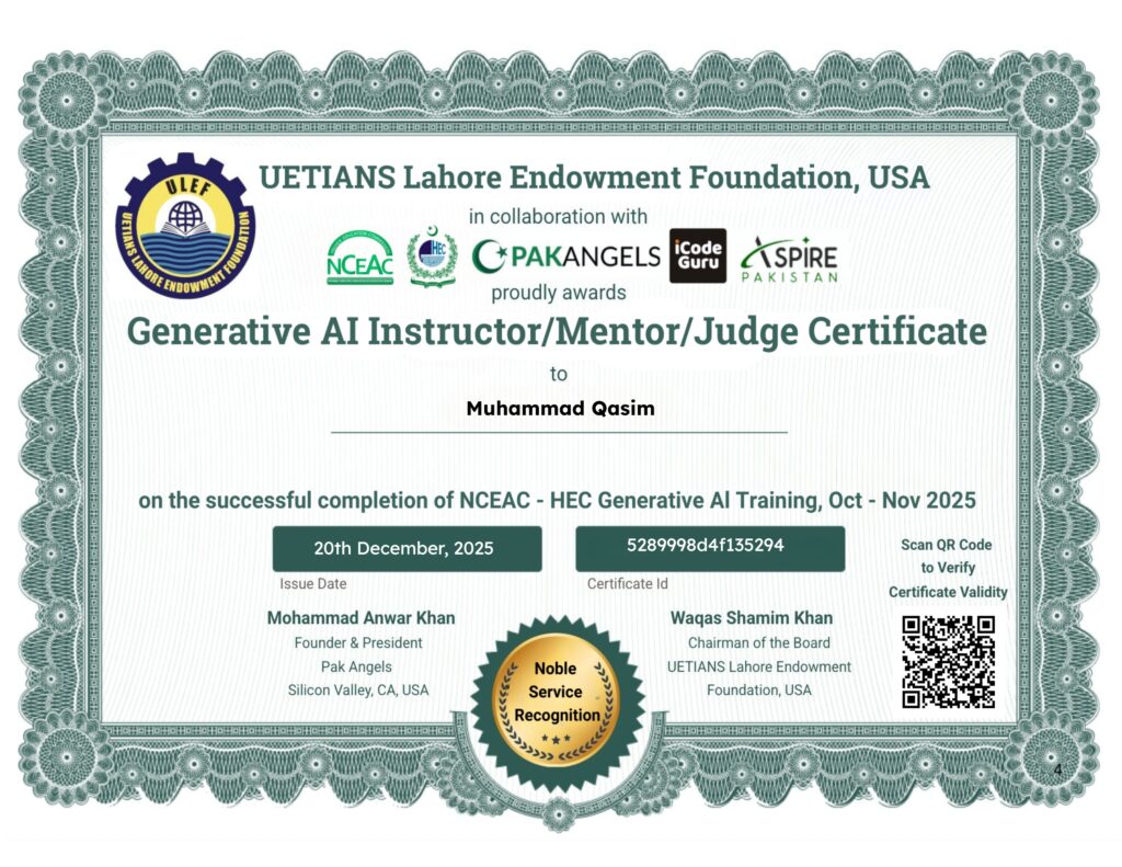 Muhammad  Qasim - portfolio - 0