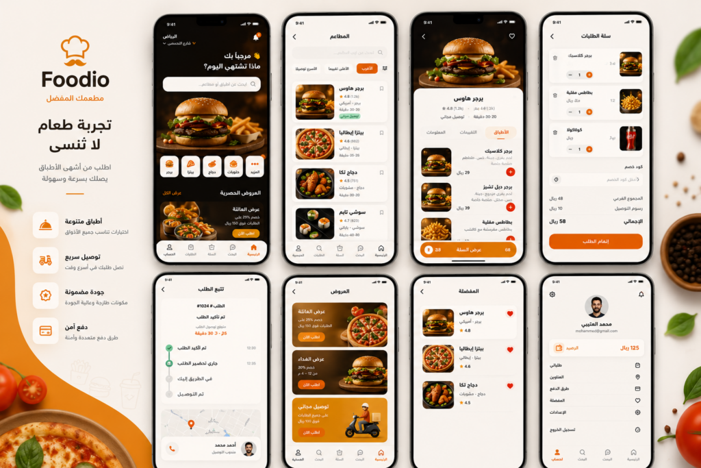Je concevrai des interfaces UI/UX professionnelles pour des sites web et des applications - portfolio - 1