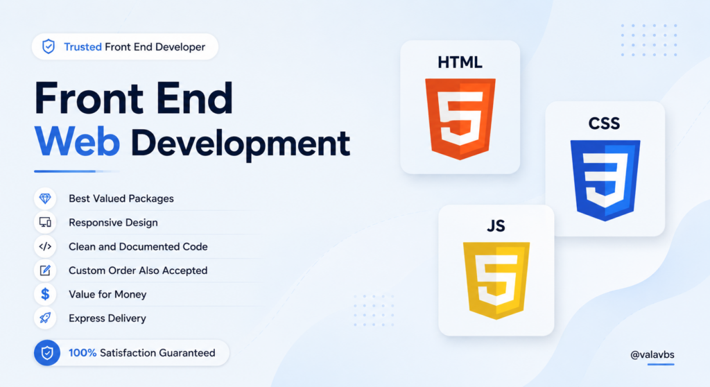 I will create a professional responsive frontend website - portfolio - 0