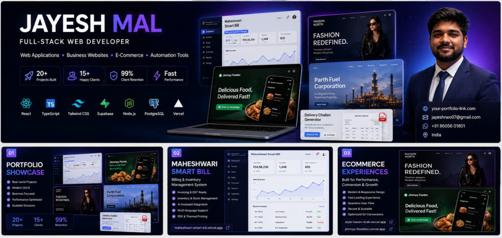 Jayesh Mal - portfolio - 0