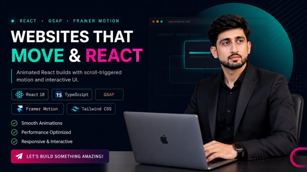 سأبني موقع React.js سريع الاستجابة مع تدفق العربة والدفع - portfolio - 2