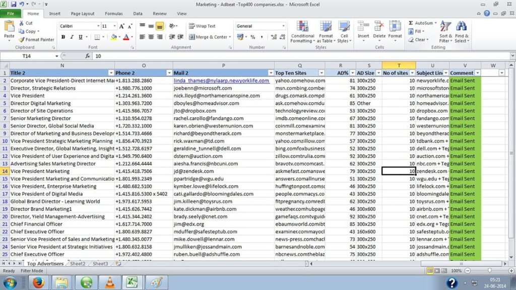 Je ferai de la saisie de données, de la recherche web, du copier-coller, d’Excel et de collecte de données - portfolio - 2