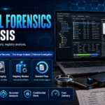 I will do digital forensics analysis using ftk imager, autopsy, registry viewer