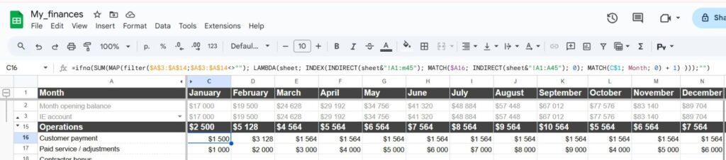 Je développerai des formules avancées pour Excel et Google Sheets - portfolio - 0