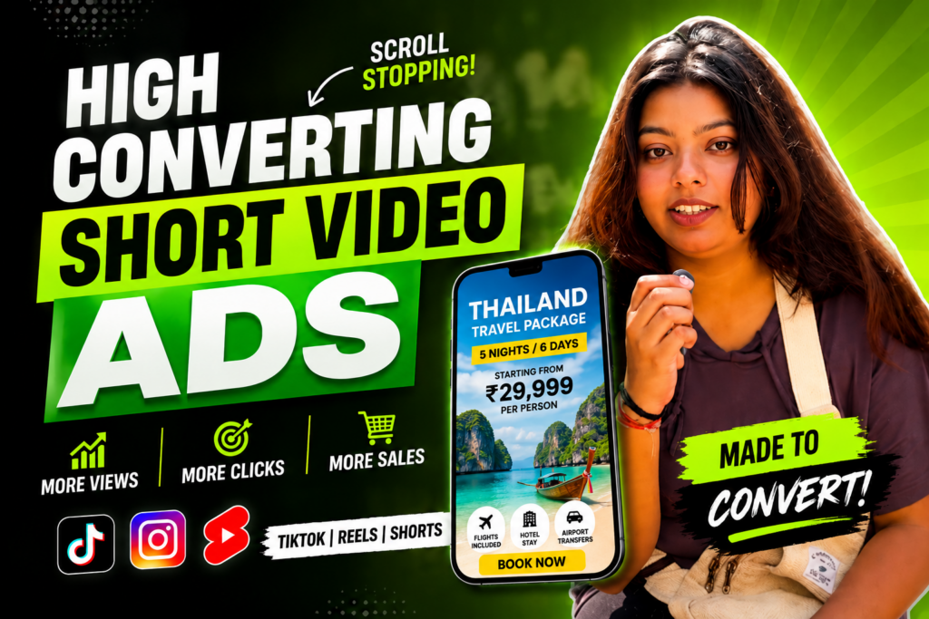 I will create high converting short video ads for brands - portfolio - 0