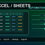 سأقوم بتنظيف ملف واحد من Excel أو Google Sheets