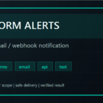 سأربط نموذج موقعك الإلكتروني بالبريد الإلكتروني أو تنبيهات webhook