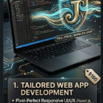 Je vais créer une application web haute performance en utilisant React.js et Python - À distance