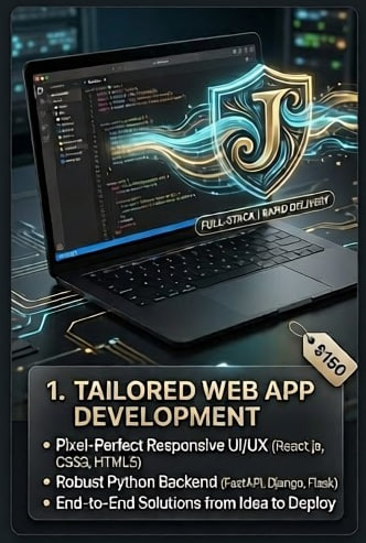 سأبني تطبيق ويب عالي الأداء باستخدام React.js وبايثون - portfolio - 0