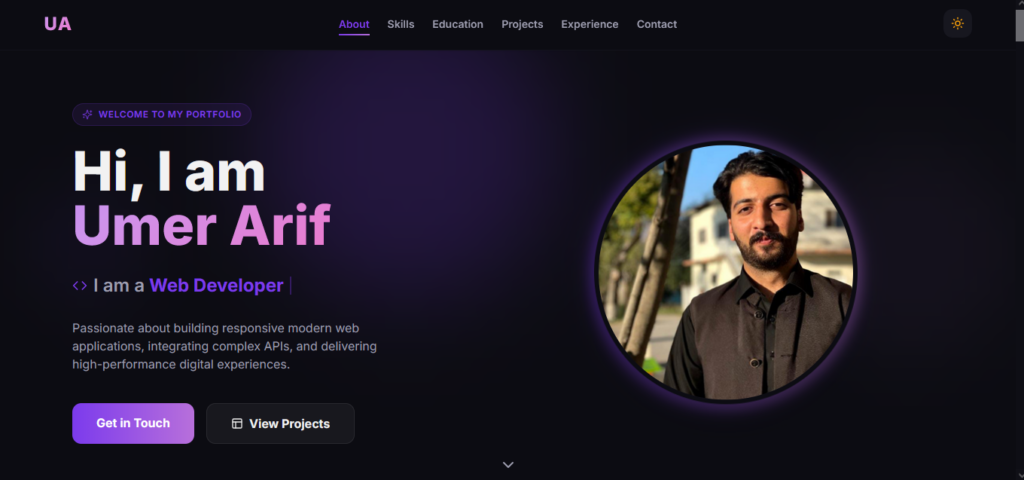 تطوير المواقع الحديثة React & Next.js - portfolio - 0