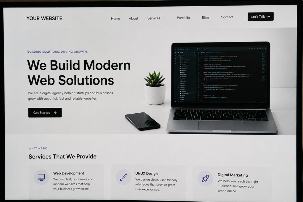 Je créerai ton site WordPress dans 30 jours - portfolio - 1