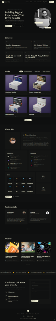 Bilal Haider - portfolio - 1