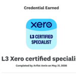 Xero L3 Certified Specialist