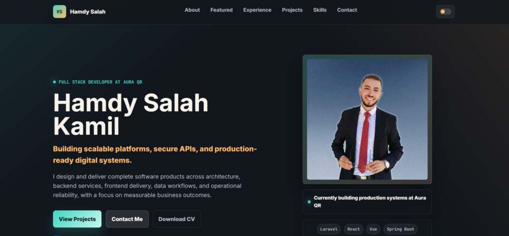 Integrated application and website development - portfolio - 0